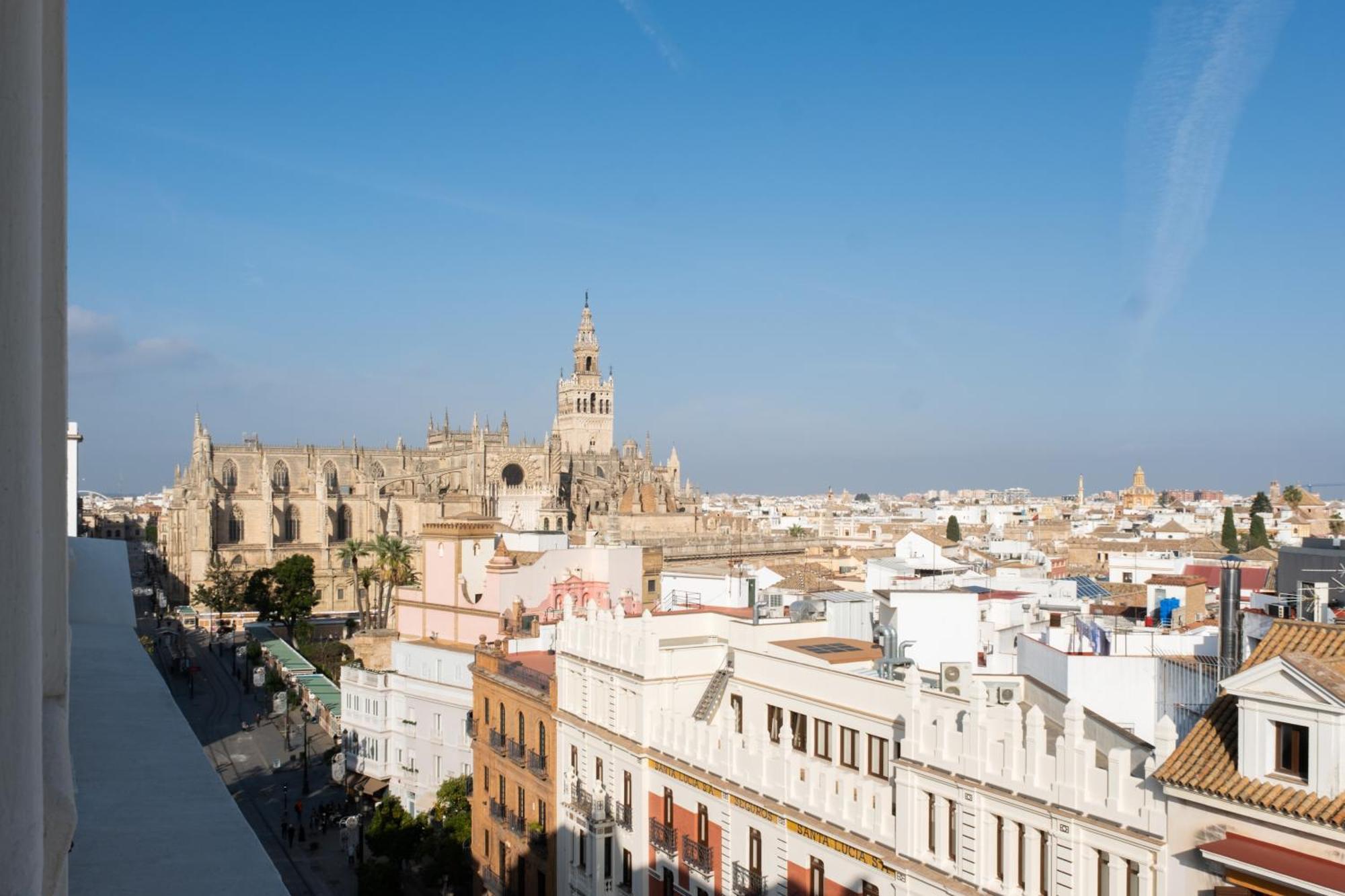 Апартаменти Exclusive Penthouse - Puerta De Jerez Севілья Екстер'єр фото